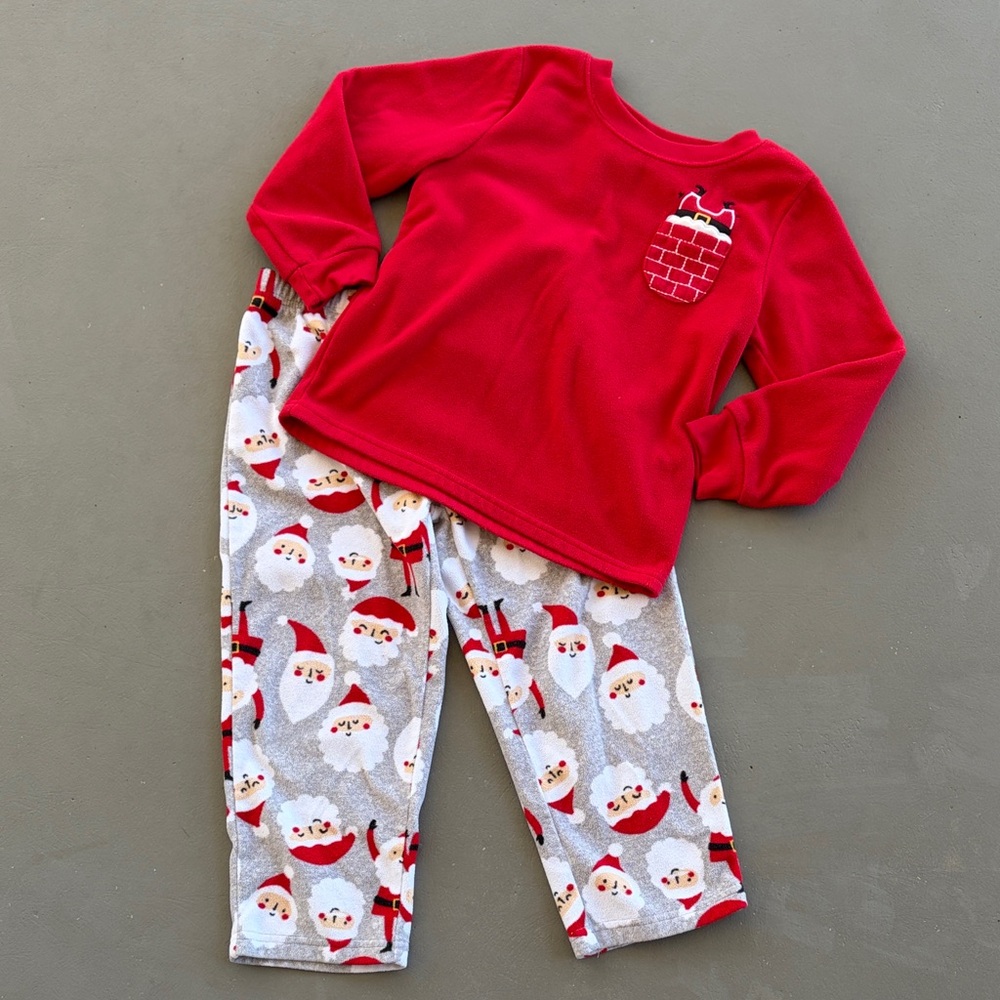 Carter's Christmas Santa Pajama Set Size 5T